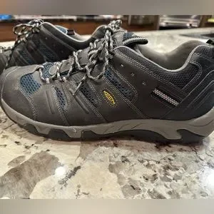 Keen | Shoes | Keen Mens Hiking Shoes Lace Up Navy Blue  display picture 2